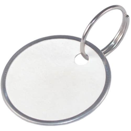 Hillman 1.5 in. Paper Key Tag with Wire Ring Perspective: front