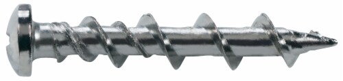 Hillman WALLDOG Chrome Pan Head Phillips Screw Anchor Perspective: front