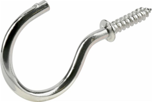 Hillman Nickel Cup Hook Perspective: front