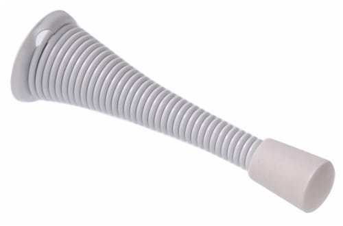 Hillman Spring Door Stops - White Perspective: front