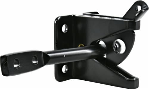 Hillman Hardware Essentials Gate Latch - Black Perspective: front