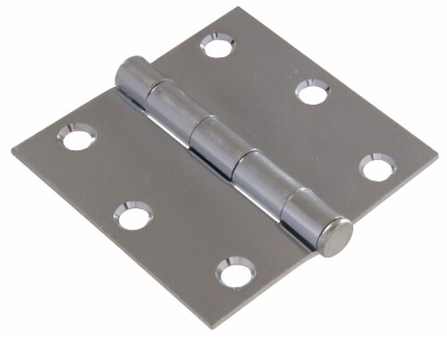 Hillman Hardware Essentials General Purpose Hinge - Silver Perspective: front