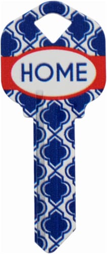 Axxess Wackey KW1 Home Key - Blue Perspective: front