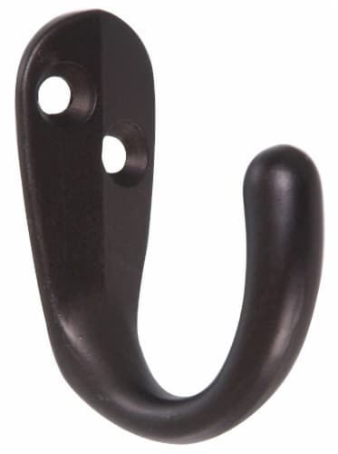 Hillman PB Clothes Hook - Oil Rubbed Bronze Perspective: front