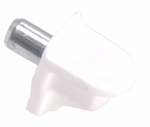 Hillman Shelf Pin - White Perspective: front