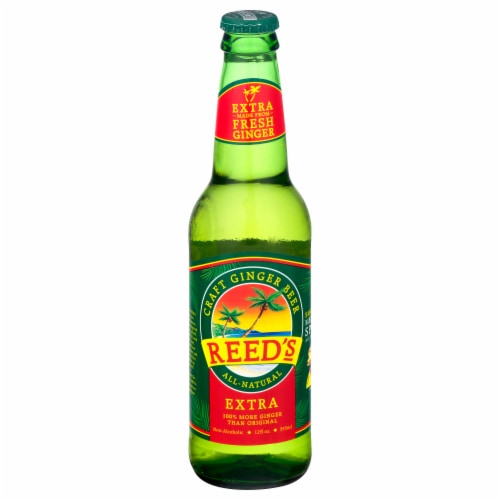 Reed's Extra Ginger Brew Perspective: front