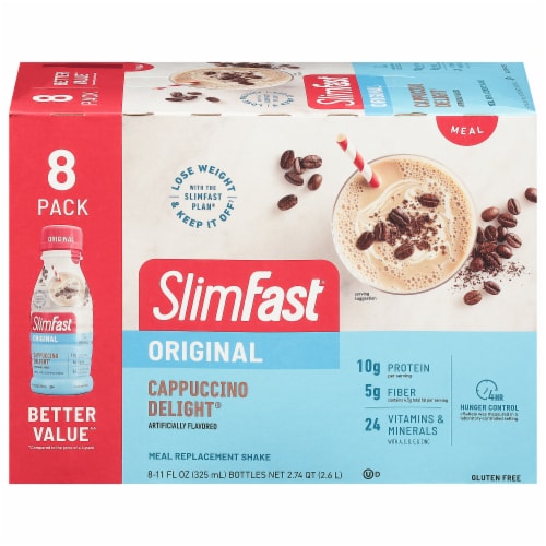 SlimFast Meal Replacement Shake Mix, Original, French Vanilla - 12.83 oz