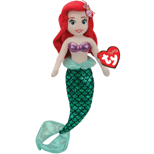 Ty Inc Princess Ariel Doll Perspective: front