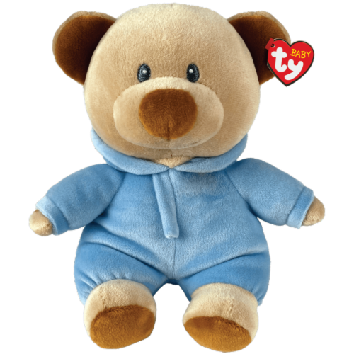 Ty Inc Pajama Bear - Blue Perspective: front