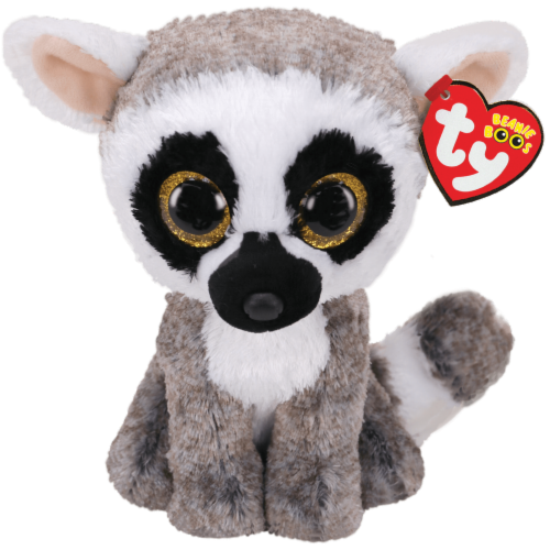 TY Inc Linus Lemur Plush Stuffed Animal 1 ct King Soopers