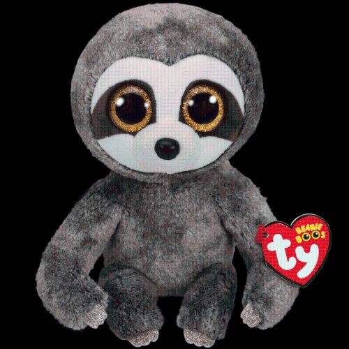 Ty Inc. Medium Brown Dangler Sloth Perspective: front