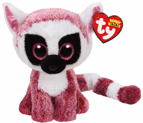 Ty Beanie Boos Leeann Plush Lemur Perspective: front