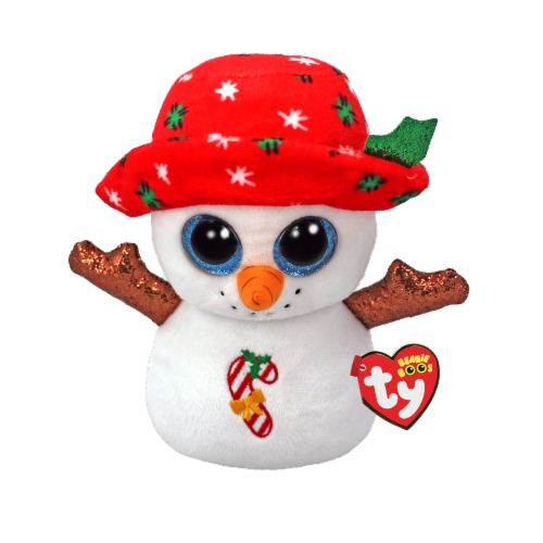 Ty Inc Snowman - Brrrnie Perspective: front