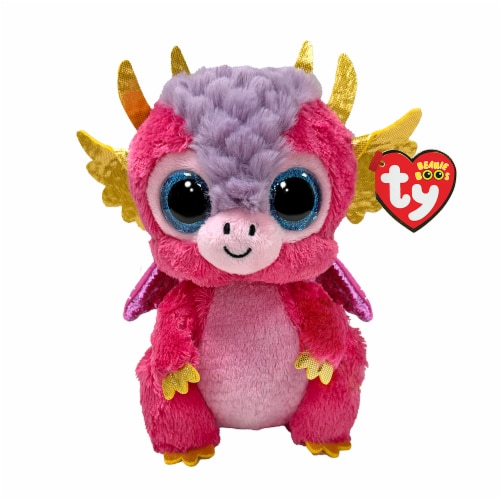 Ty Inc Mia Pink Dragon Perspective: front
