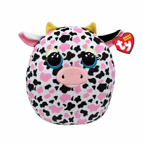 Ty Inc Milkshake Cow Plush Perspective: front