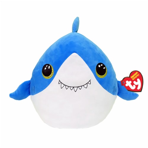 Ty Inc Finsley Shark Plush Perspective: front