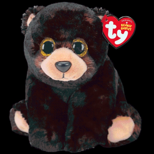 Ty Inc. Regular Black Kodi Bear Perspective: front