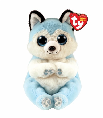 Ty Original Beanie Babies Thunder Husky Plush Perspective: front