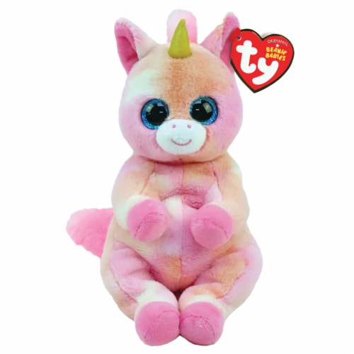 Ty Original Beanie Babies Skylar Unicorn Plush Perspective: front