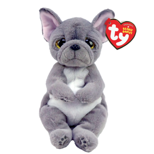Ty Inc. WILFRED Dog - Gray Perspective: front