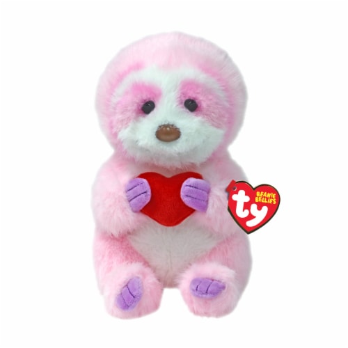 Ty Inc Tart Sloth - Pink Perspective: front