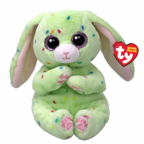 Ty Inc Fern Green Bunny Perspective: front