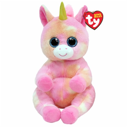 Ty Inc Pink Unicorn Perspective: front