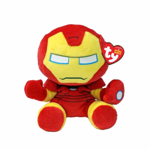 Ty Original Beanie Babies Iron Man Plush Perspective: front