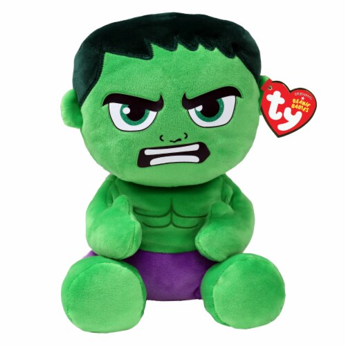 Ty Inc Hulk Plush Perspective: front