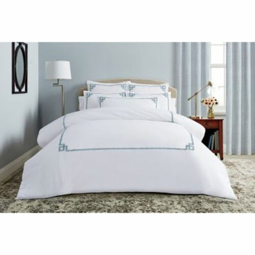 Wamsutta® Whitham 3Piece Full/Queen Duvet Cover Set In Celestial Blue