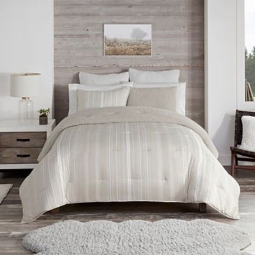 Sherpa king comforter set outlet