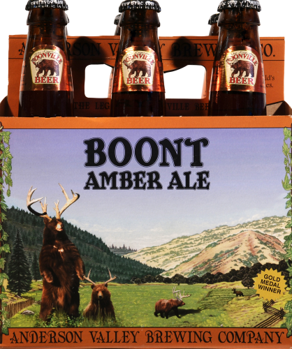 Anderson Valley Boont Amber Ale Perspective: front