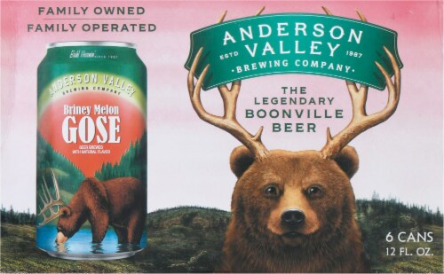 Anderson Valley Briney Melon Gose Ale Perspective: front