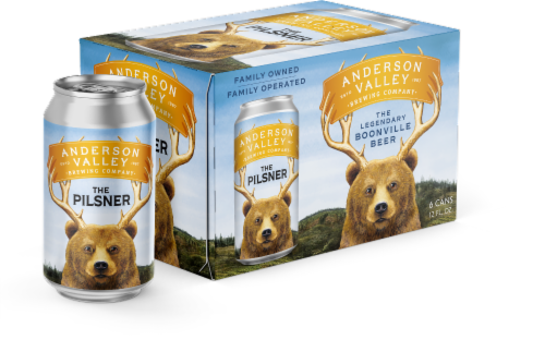 Anderson Valley The Pilsner Craft Beer Perspective: front