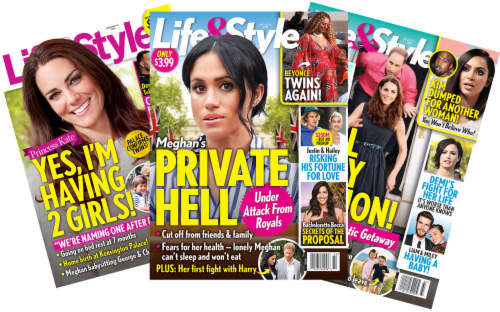 Life & Style Weekly Magazine Perspective: front