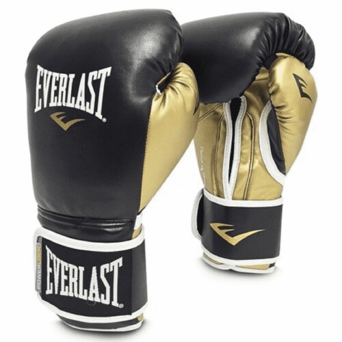 Everlast P00000724 16 Ounce Powerlock Hook & Loop Training Gloves