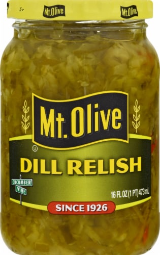 Mt. Olive Dill Relish Perspective: front