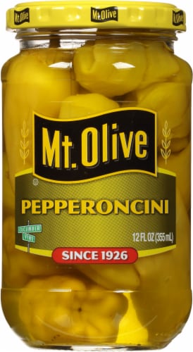 Mt Olive Pepperoncini Perspective: front