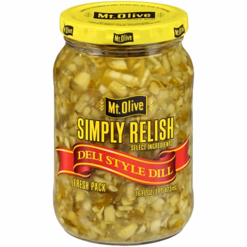 Mt. Olive Simply Relish Deli Style Dill Perspective: front