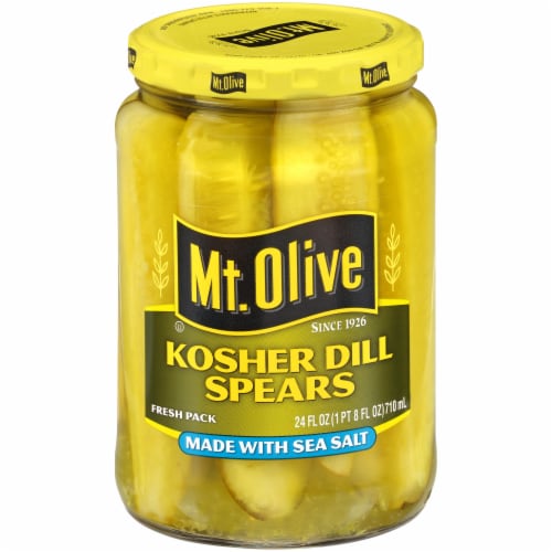 Mt. Olive Kosher Dill Spears Perspective: front