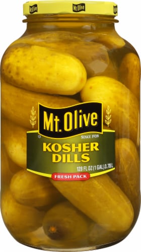 Mt. Olive Fresh Kosher Dill Pickles, 128 oz - Kroger