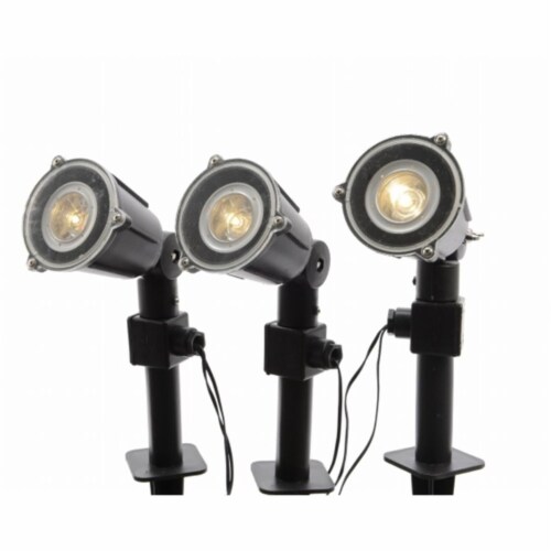 Northlight Seasonal 31531772 Eco-Friendly Outdoor Warm White LED Garden Lawn Stake Spotlights Perspective: front