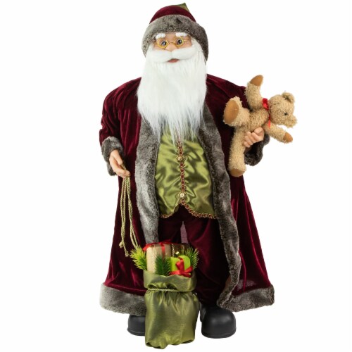 Teddy bear discount santa claus