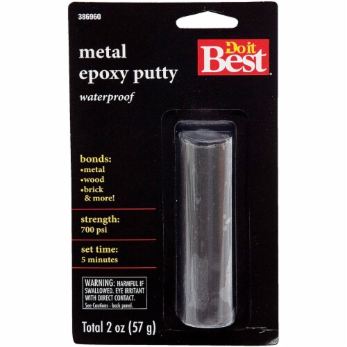 Do it Best 2 Oz. Metal Epoxy Putty 386960 Perspective: front