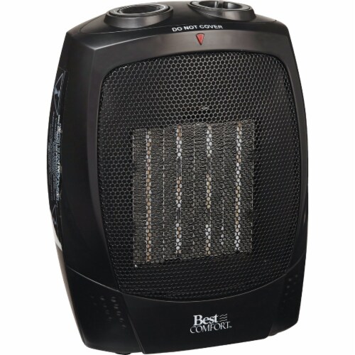 Best Comfort 1500W 120V Ceramic Space Heater PTC903 Perspective: front