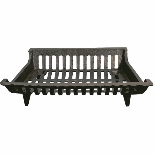 Home Impressions Zero Clearance 18 In. Cast-Iron Fireplace Grate FG ...