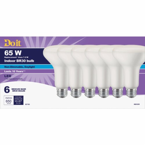 Do It 6pk 65w Dl T Led Bulb 1 Fred Meyer