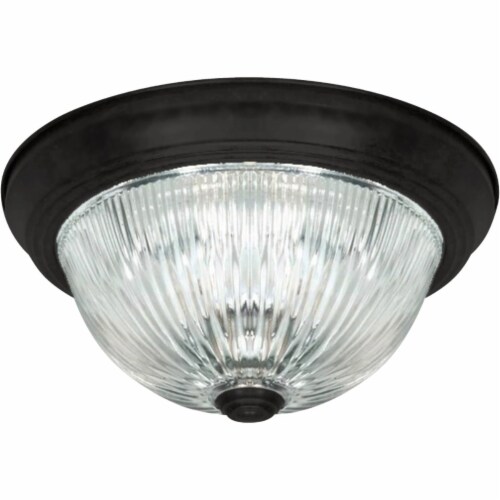 Home Impressions 13  Blk 2lt Clr Fm Light IFM213MBK-CR Perspective: front
