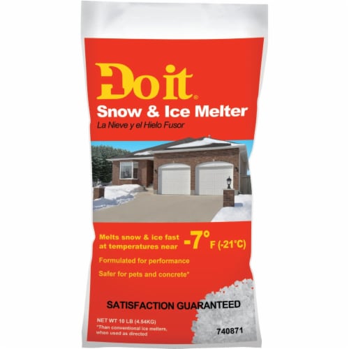 Do it 10 Lb. Snow And Ice Melt Pellets 2575271 Perspective: front