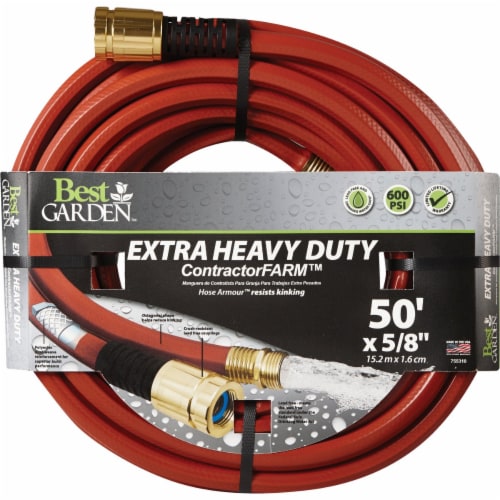 Best Garden 5/8 In. Dia. x 50 Ft. L. Drinking Water Safe Contractor